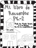 Libro de Recuerdos PK-2 (Memory Book PK-2 in Spanish)