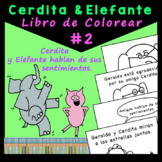 SEL Coloring Book in Spanish | Piggie and Elephant Talk ab