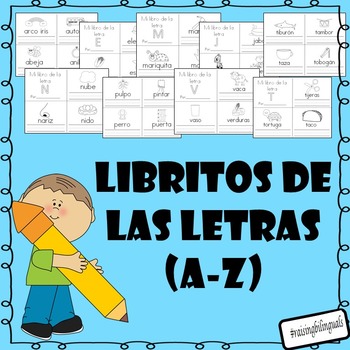 Preview of Libro de las letras (Spanish letter books) (A-Z)