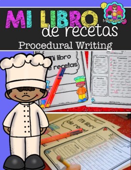 Preview of Libro de recetas- "How to" procedural writing
