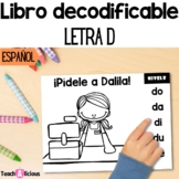 Libro decodificable | Letra D | Decodable books in Spanish