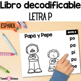 Libro decodificable | Letra P | Decodable books in Spanish