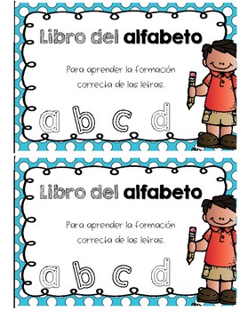Libro del alfabeto by Learning Two Languages | TPT