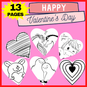 Libro para Colorear de San Valentín para Niños: Un Atractivo Libro de  Actividades de San Valentín para Jóvenes Artistas