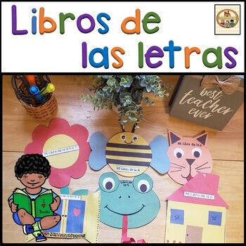 Preview of Libros de las letras. Spanish alphabet
