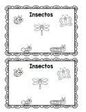 Libros de los insectos / Spanish Insect Emergent Readers