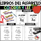 Libros del Alfabeto Colorea y Lee