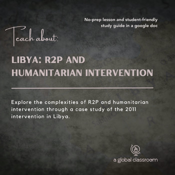 Preview of Libya: R2P and Humanitarian Intervention - IB Global Politics
