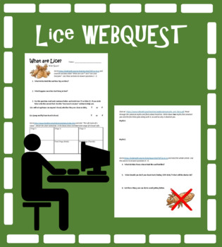 Preview of Lice Webquest