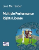 License Granting Permission To Perform Love Me Tender Thea