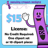 License: No Credit Required (Clipart Set / Bundle)