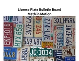 License Plate Bulletin Board