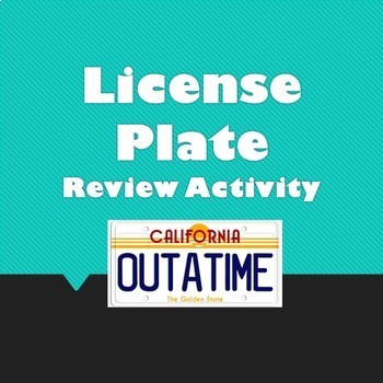 Preview of License Plate Review