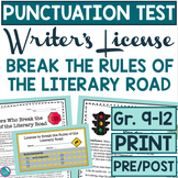 Grammar Punctuation Test Fragments License Test Break Rule