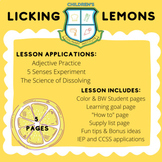 Licking Lemons
