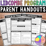 Lidcombe Program Parent Handouts