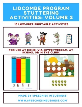Preview of Lidcombe Program Stuttering Activities: Volume 2