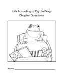 Life According to Og the Frog Chapter questions with Key