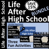 Life After High School Options Activities Bundle SAVE 15%
