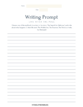 Preview of Life After the Poll: Creative Writing Prompt