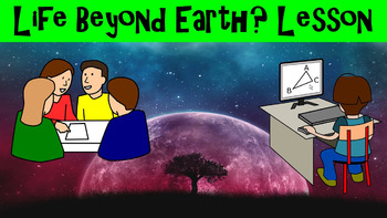 Preview of Life Beyond Earth? No Prep Lesson w/ Power Point, Worksheet, Persuasive Writing