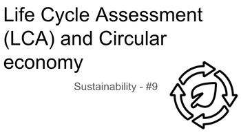Preview of Life Cycle Assessment (LCA) and Circular economy Fundamentals Sustainability
