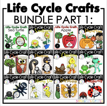 Preview of Life Cycle Crafts Bundle
