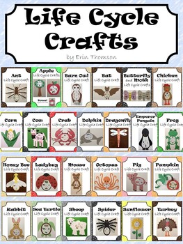 Preview of Life Cycle Crafts ~ The Complete Bundle