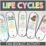 Insect Animal Plant Life Cycle Fan Booklets Printable & Digital