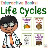 Life Cycle Interactive Books - Adapted Science Books - Pri