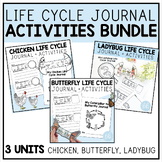 Life Cycle Observation Journal | Craft + Activities | BUNDLE
