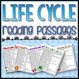 Life Cycle Reading Passages {Set of 5}