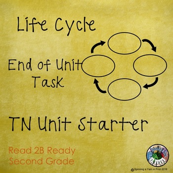 Preview of Life Cycle Science Unit Starter TN Read to Be Ready Aligned End of Unit Task