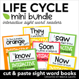 Life Cycle Sight Word Book Mini Bundle