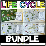 Life Cycle Stages Bundle - Butterfly Frog Chicken Plant - 