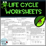 Animal Life Cycle Worksheets - Print and Digital