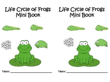 Life Cycle Of Frogs Mini Book By Mizell Multiage Tpt