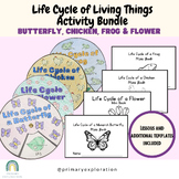 Life Cycle of Living Things Activity Bundle: Butterfly, Ch