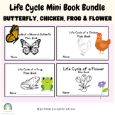 Life Cycle of Living Things Mini Book Bundle: Butterfly, C