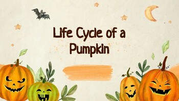 Preview of Life Cycle of Pumpkin Slide Show