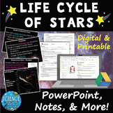 Life Cycle of Stars PowerPoint, Notes, Kahoot, & More - Di