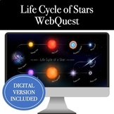 Life Cycle of a Star Activity - Science WebQuest