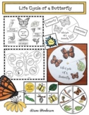 Life Cycle of a Butterfly Activities Caterpillar & Butterf
