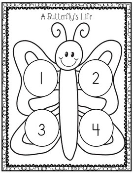 Life Cycle of a Butterfly FREEBIE Emergent Reader & Printables | TPT