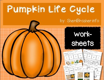 Preview of Life Cycle of a Pumpkin | PreK-K Worksheets | English