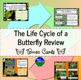 Life Cycle of a Butterfly Review Boom Cards