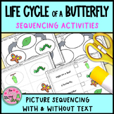 Life Cycle of a Butterfly Sort and Sequence Activities