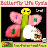 Life Cycle of a Butterfly Spring Craft Activity & Nonficti