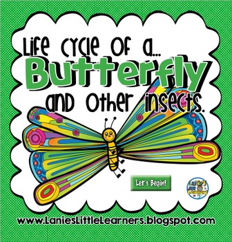 Preview of Life Cycle of a Butterfly and Other Insects { SMARTBoard Activities}