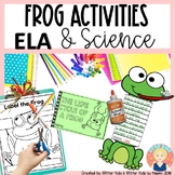 Life Cycle of a Frog ELA and Science Printables for Kinder